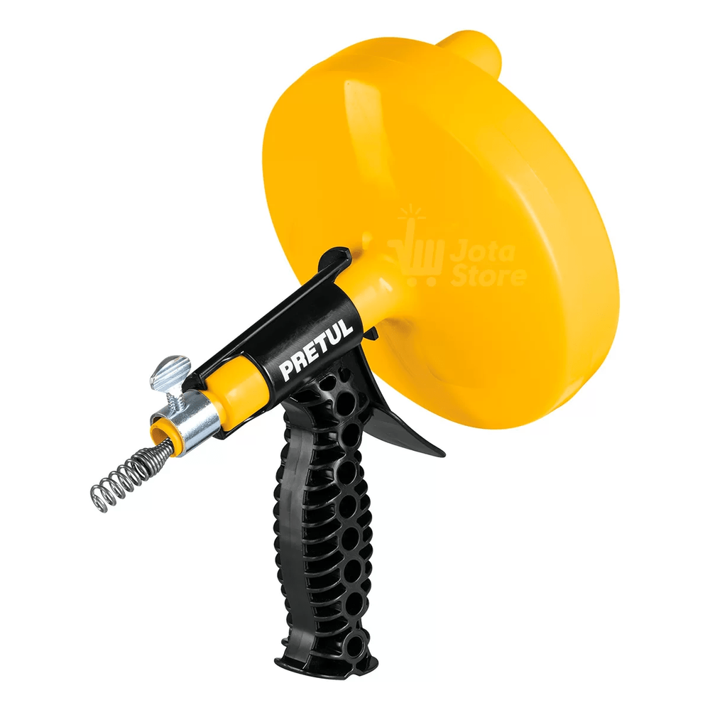 Desatorador De Tuberias Lavaderos Destapacaños de 7.6 m manual