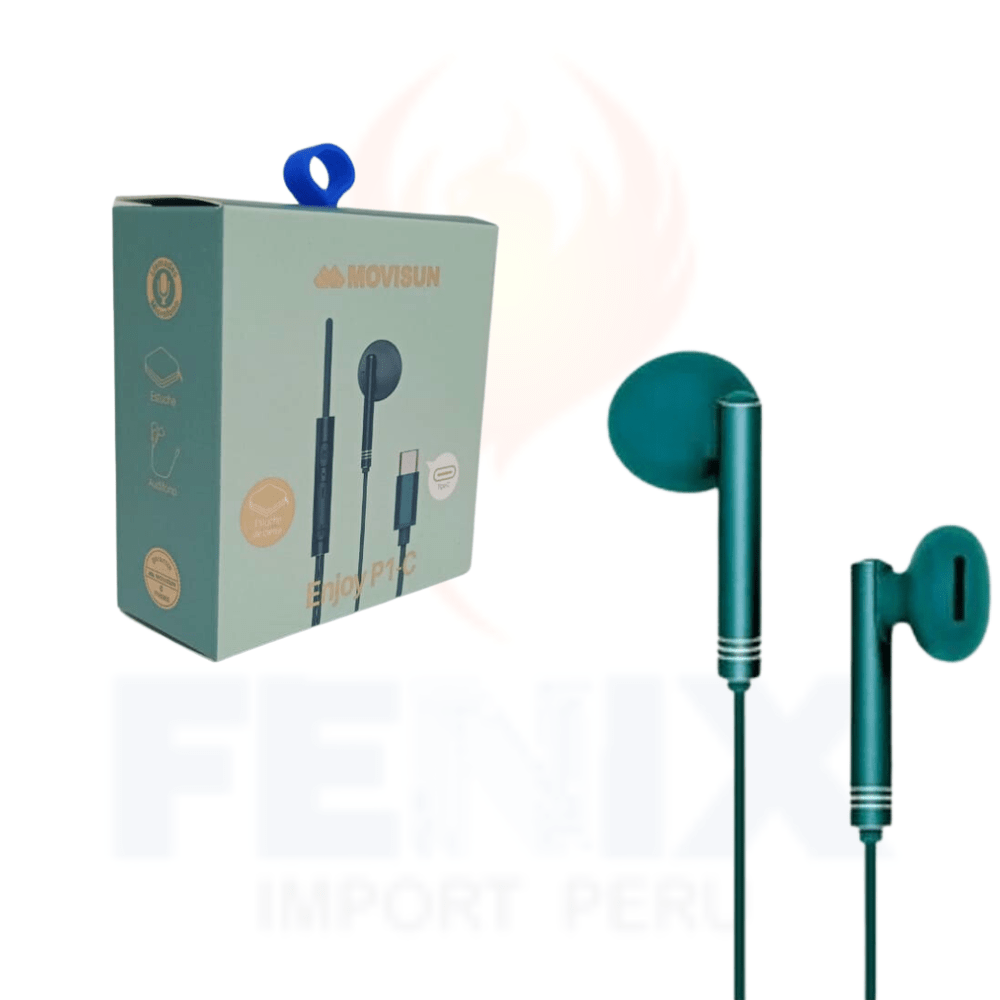 Audífono Enjoy Tipo C P1-C MOVISUN Verde