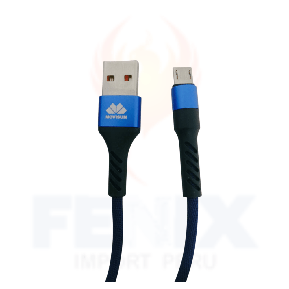 Cable Microusb Movisun Aa-615 AZUL MARINO