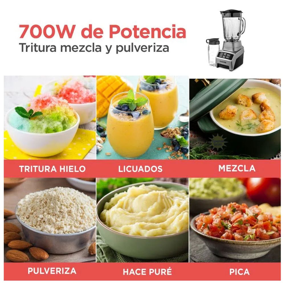 Licuadora Black And Decker Pulverix 700W