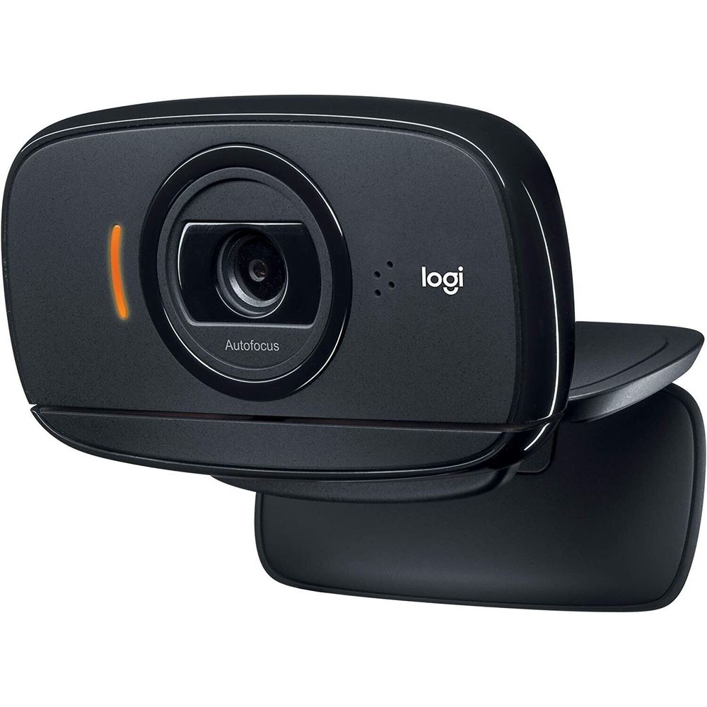Cámara Logitech C525 HD USB Black Webcam - 960-000715