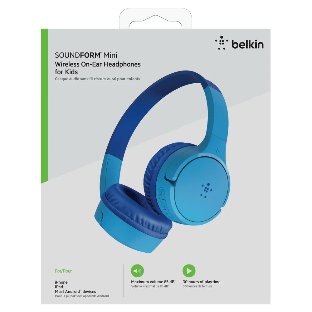 Belkin SoundForm Mini Auriculares Inalámbricos para Niños Rosa
