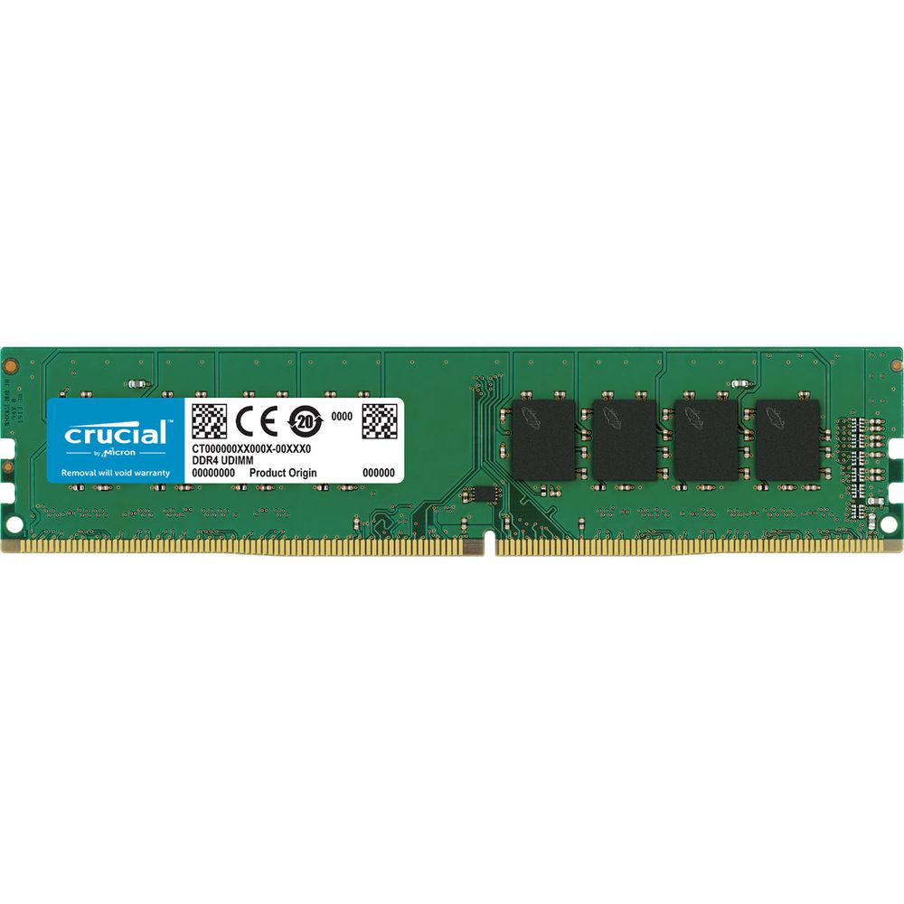 Memoria RAM Crucial 16GB DDR4 2666 MHz UDIMM 288pin PC4-21300 - CT16G4DFD8266