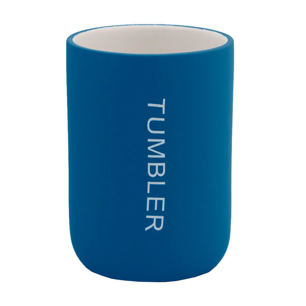 Vaso de baño Rubber Cerámica/Plástico Azul Orange