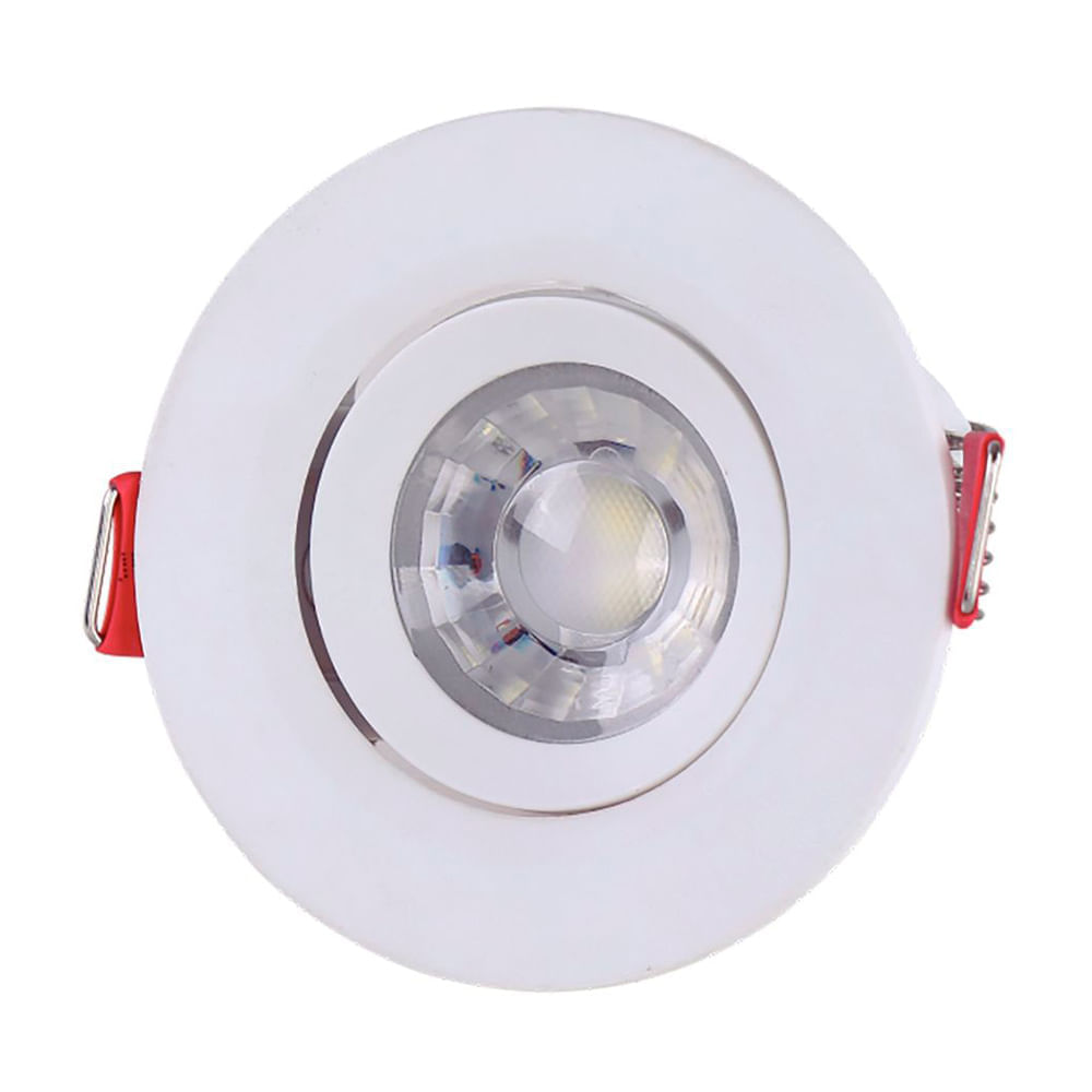 Spot Led Tramontina 3000k Redondo 3w Luz Cálida