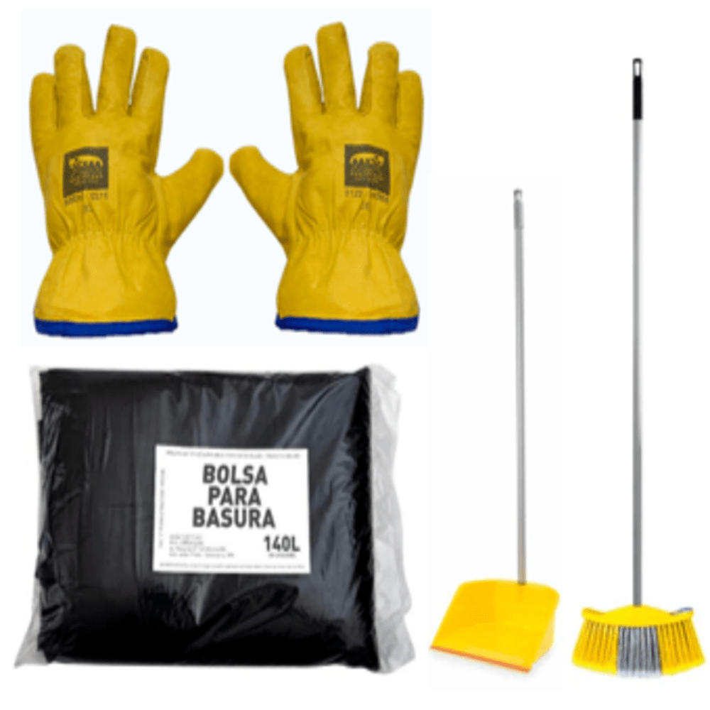 Set Mix Safety de Limpieza para Polvos