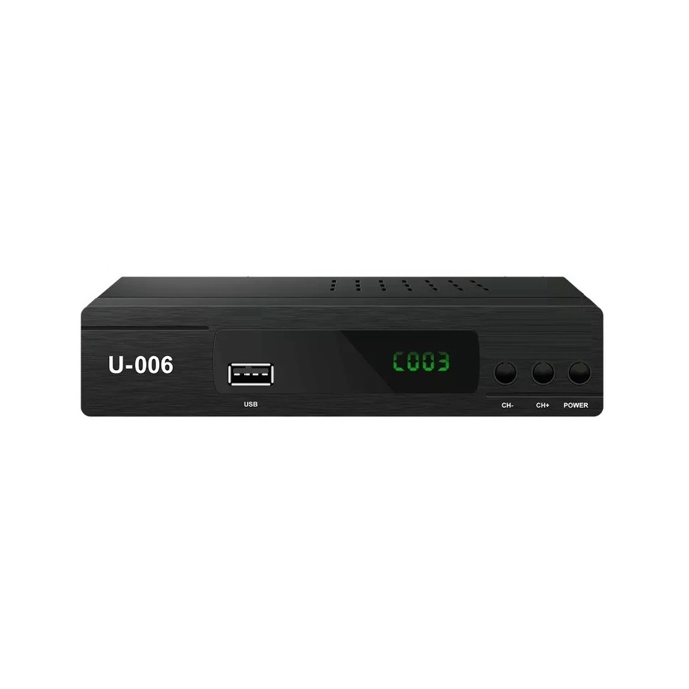 Sintonizador Decodificador Digital Tv Tdt Canales En Alta Definición