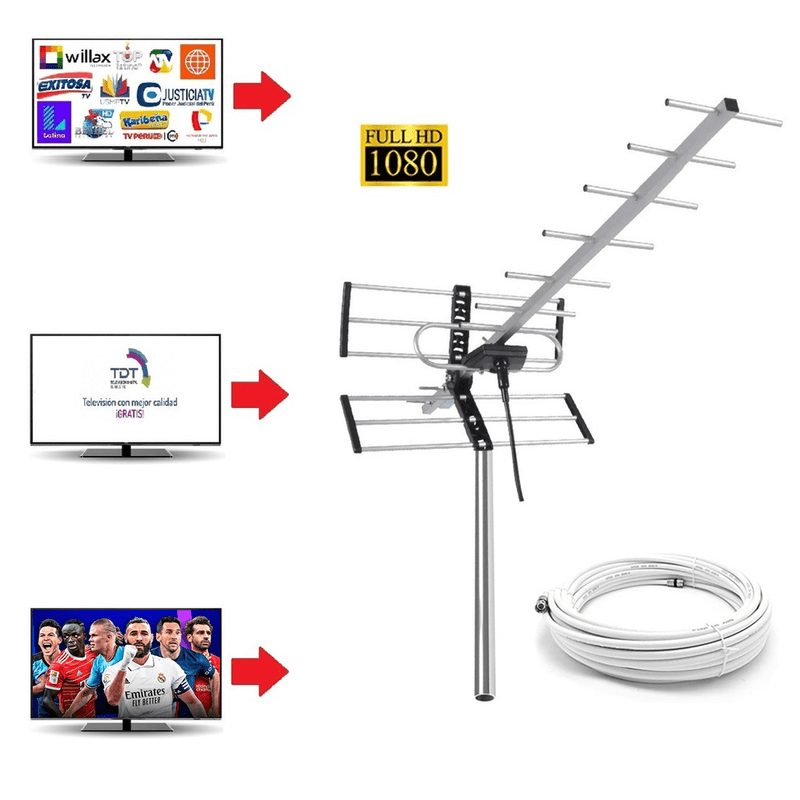 Antena Digital Interior para TV - Oechsle