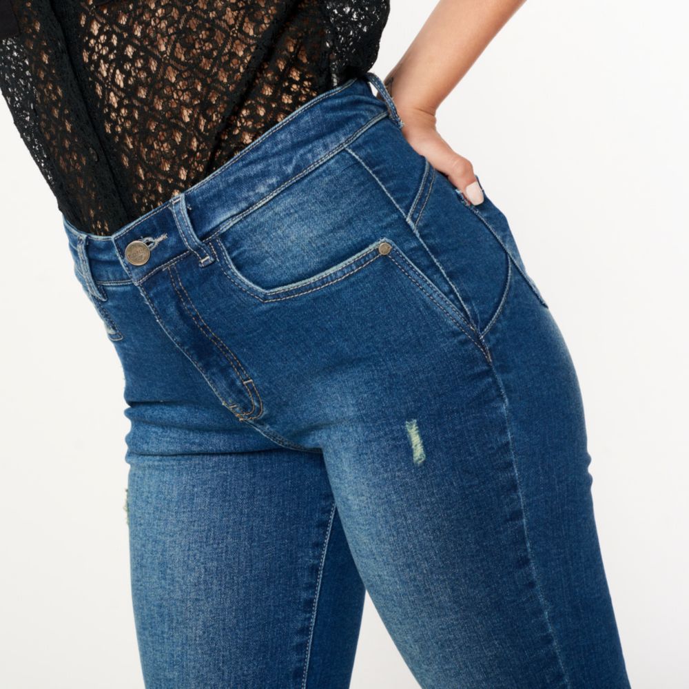 Jeans focalizados online mujer