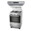 Cocina Pro425 4 Hornillas Inox + Campana DHU635GV Inox