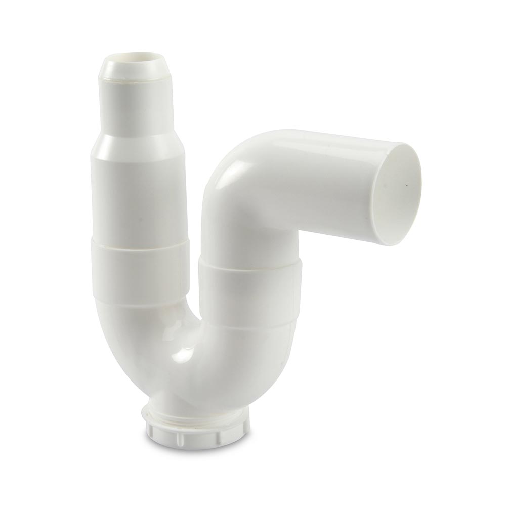 Trampa U de 2"" con adaptador 1 1/4"" - 1 1/2"" Metusa