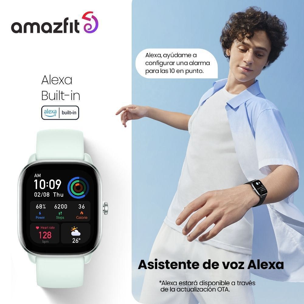 Amazfit GTS 4 Mini Smartwatch Azul