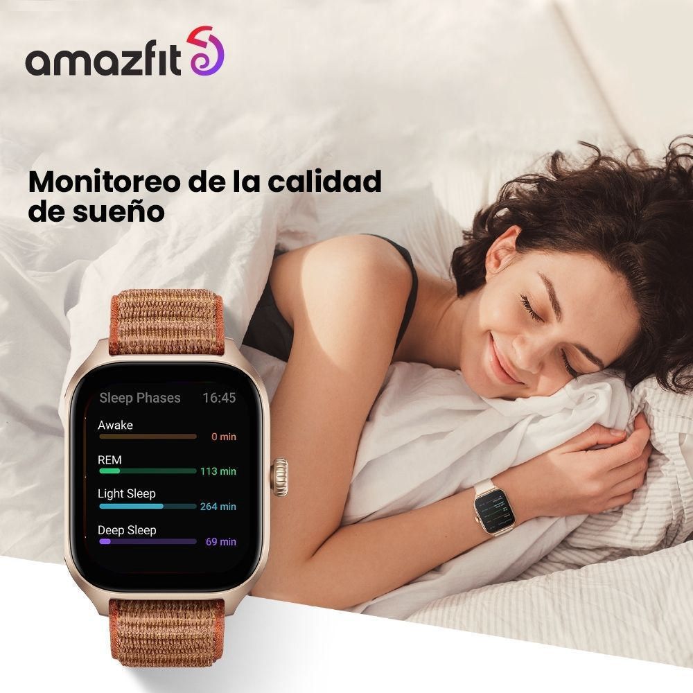 Smartwatch Amazfit GTS 4 1.75 Marrón