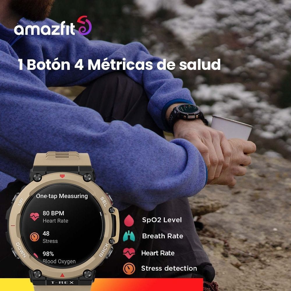 Smartwatch Reloj Inteligente S2 Llamada Bluetooth Compatible Android IOS  Color Camel