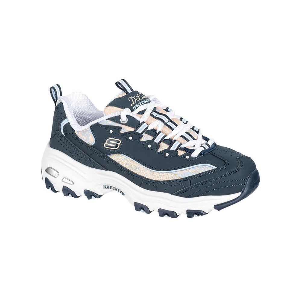 Skechers d'lites 2 hombre gris on sale