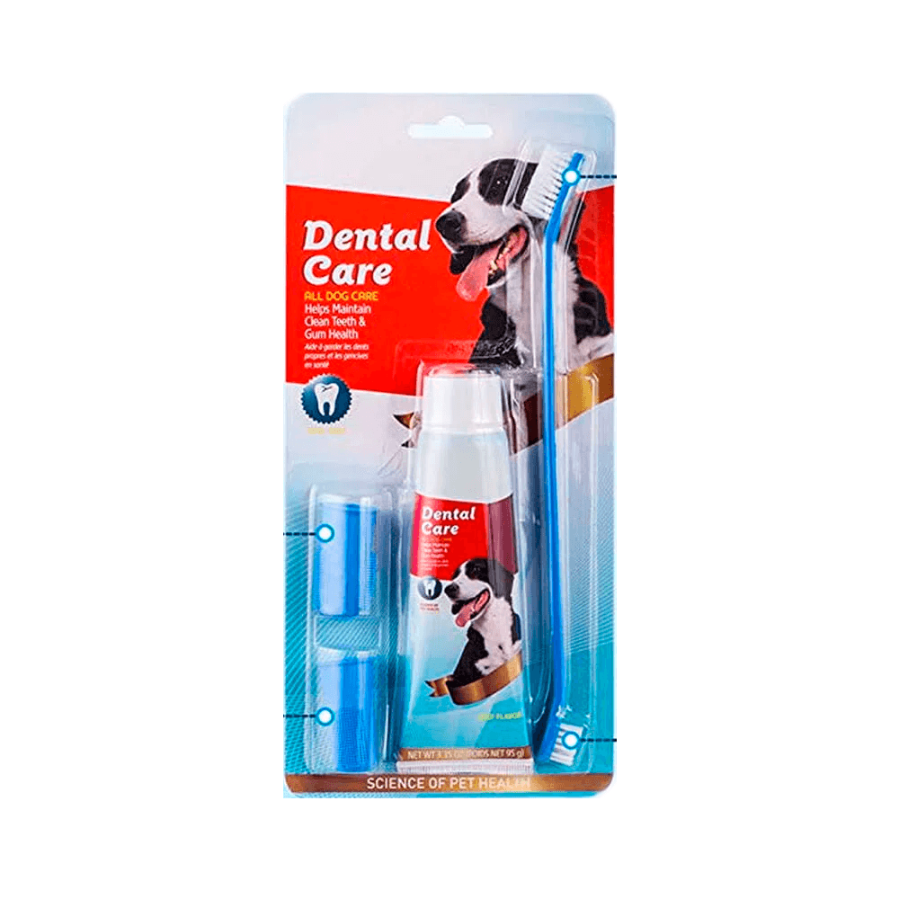 Kit Cepillo de Dientes y Pasta Dental para Perros y Gatos I