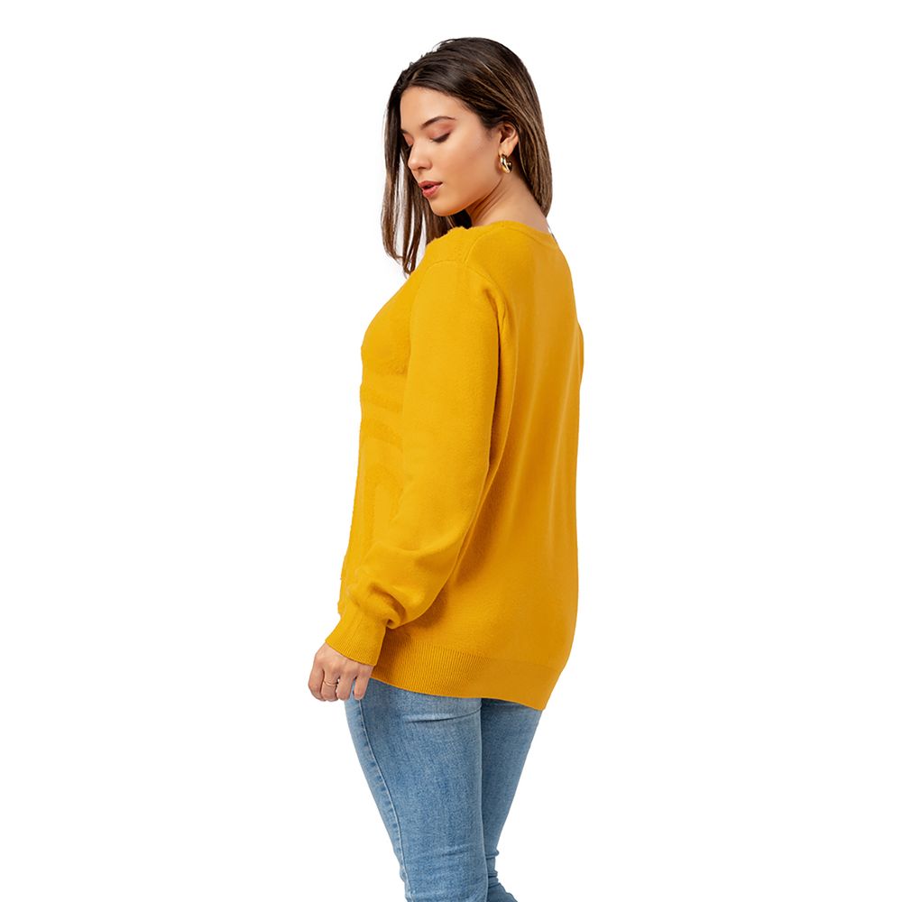 Suéter best sale amarillo mujer