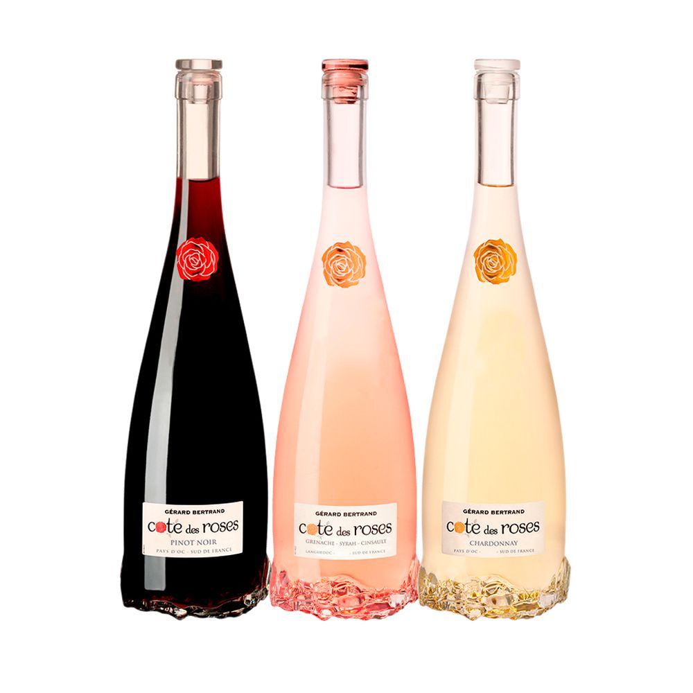 Pack Mix Vinos Cote de Roses 750 ml (x3 MIX)