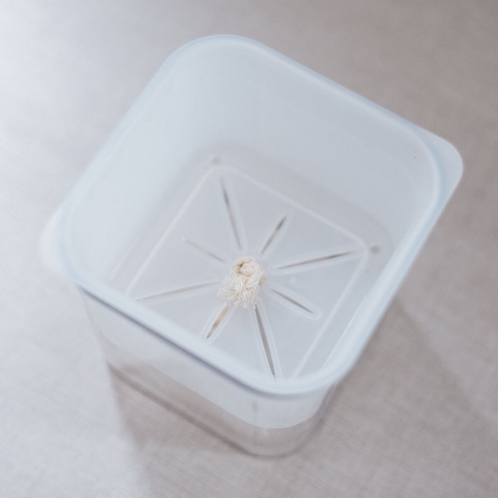 Maceta Inteligente Office Traslucido 10 x 11 cm.