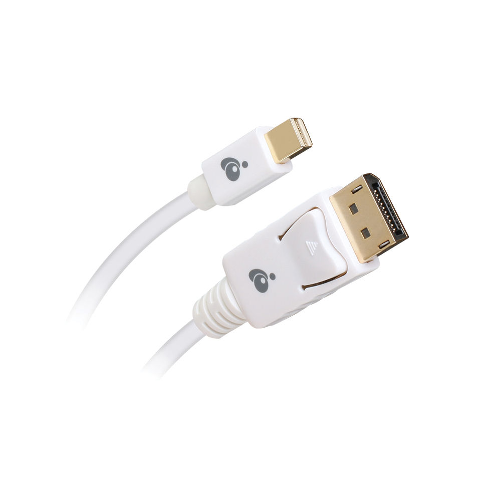 Cable Iogear Mini Displayport a Displayport 1.2 Blanco 6 Pies