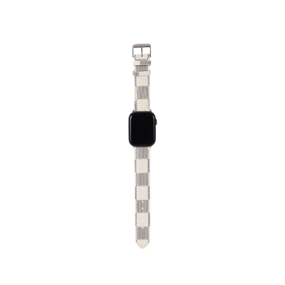 Correa Cuero para Apple Watch Blanco Diseño 42/44/45/49mm