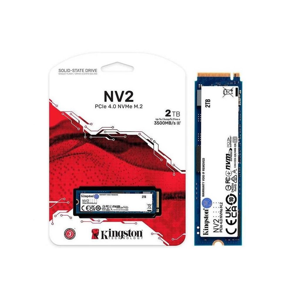 Ssd Kingston 2tb Nv2 Pcie 4.0 Nvme M.2