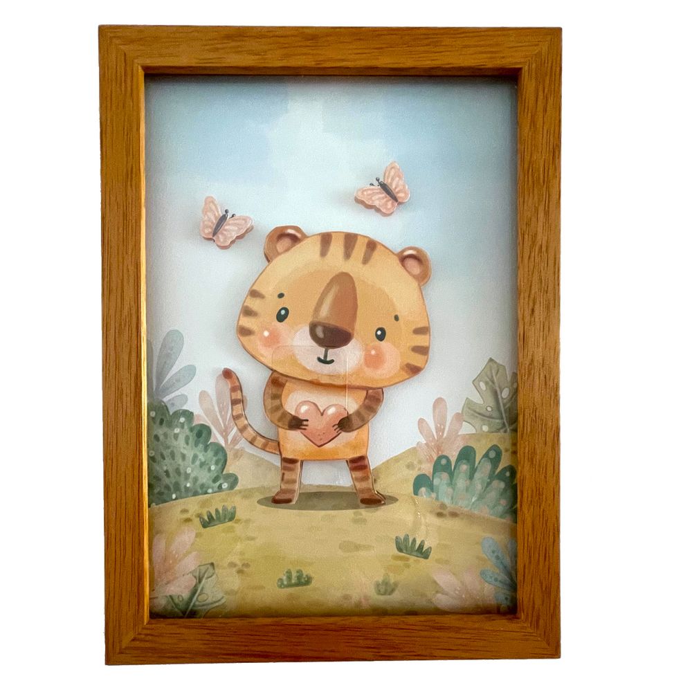 Cuadro Carrousel Kids Decor 3D Sr Tïgrito