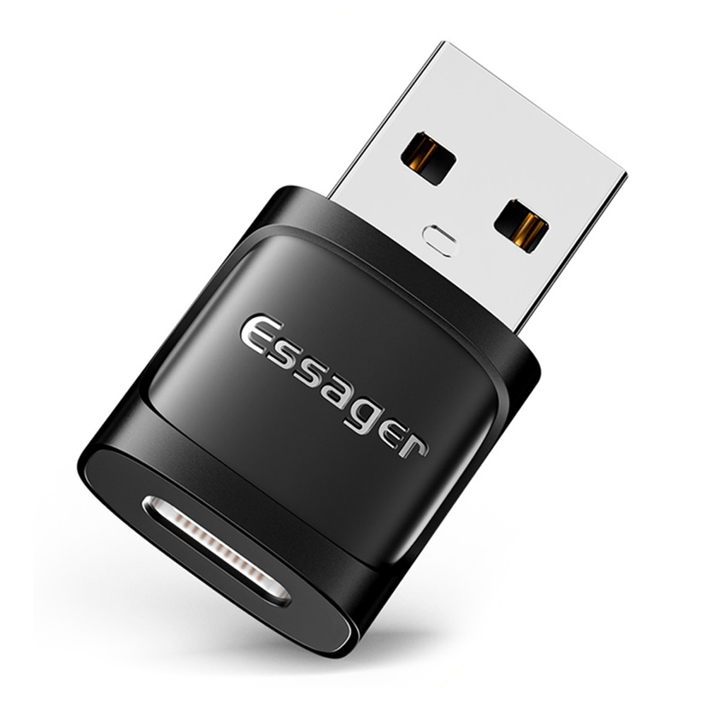 Adaptador Tipo C Hembra A Usb 3.0 Macho 5 Gbps Essager