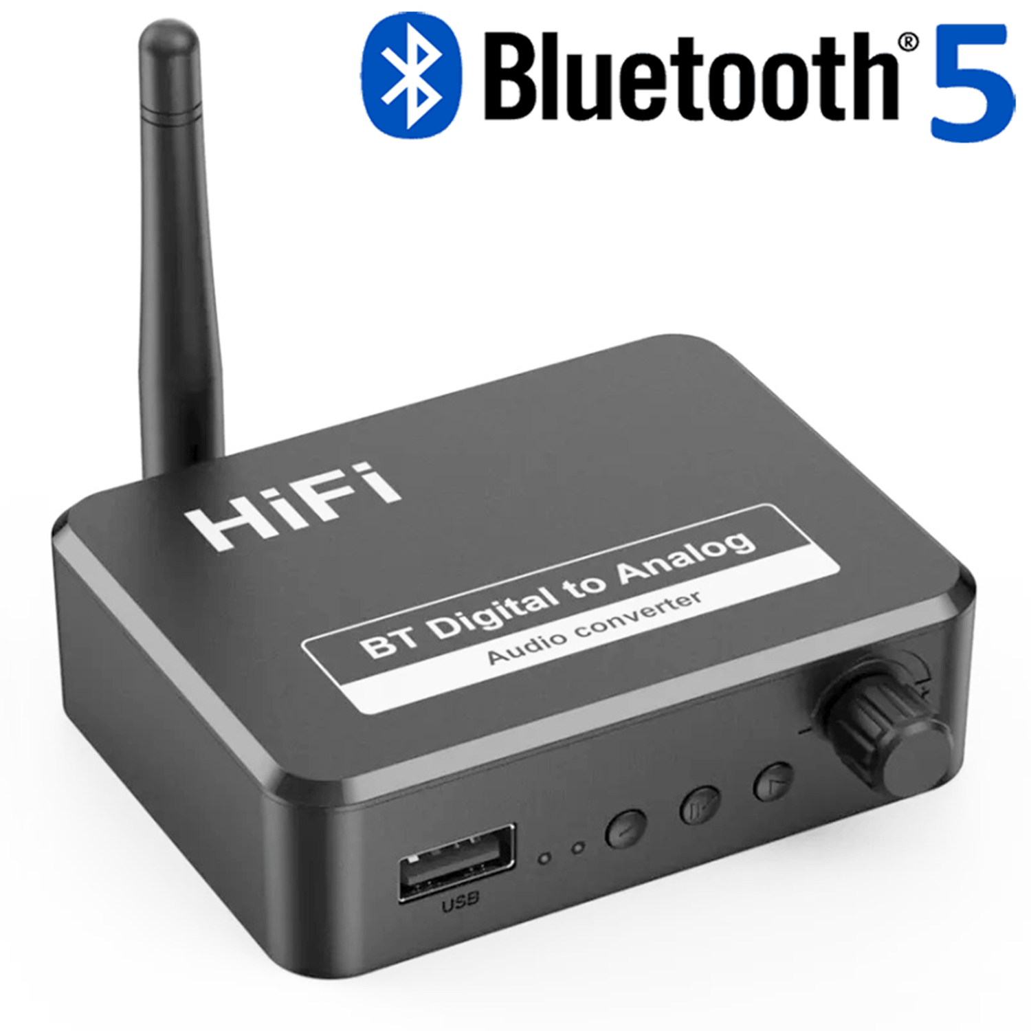 Convertidor Adaptador Bluetooth 5.3 Transmisor Receptor Tv Parlante I  Oechsle - Oechsle