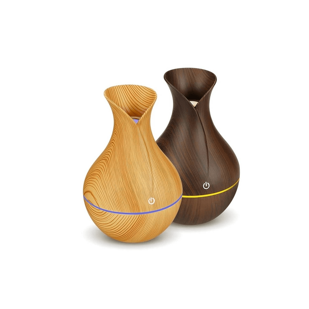 Humidificador Purificador Aire Ultrasónico Aromaterapia USB Luces Led