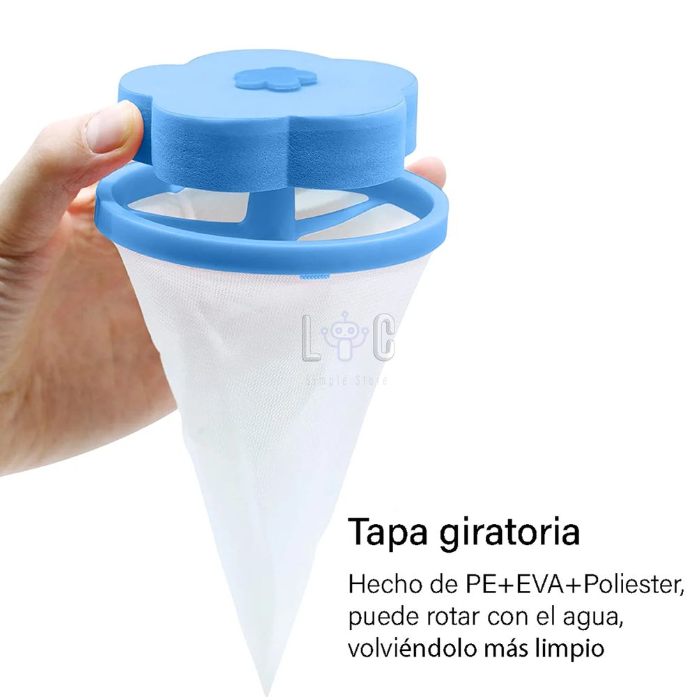 Pack x2 Filtros Atrapa Pelusa para Lavadora I Oechsle