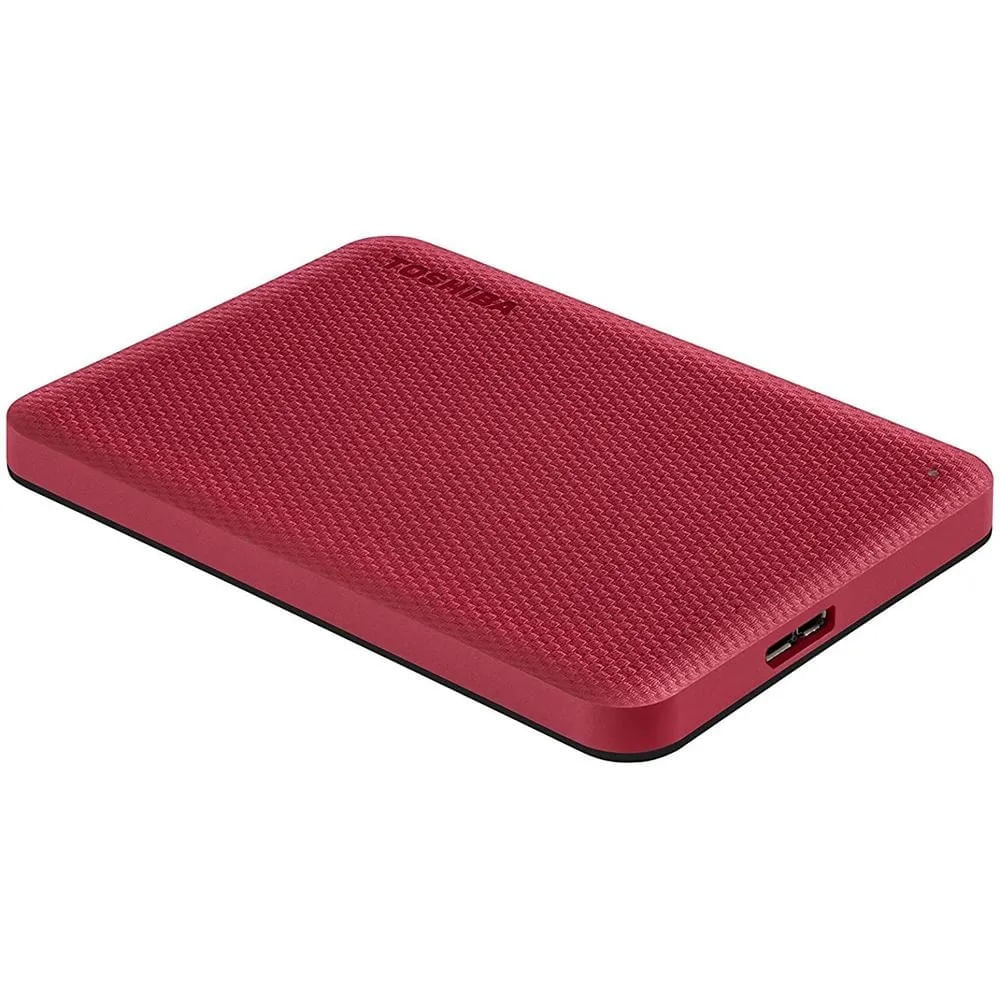 Disco Duro Externo TOSHIBA Canvio Advance 2TB Rojo USB 3.2
