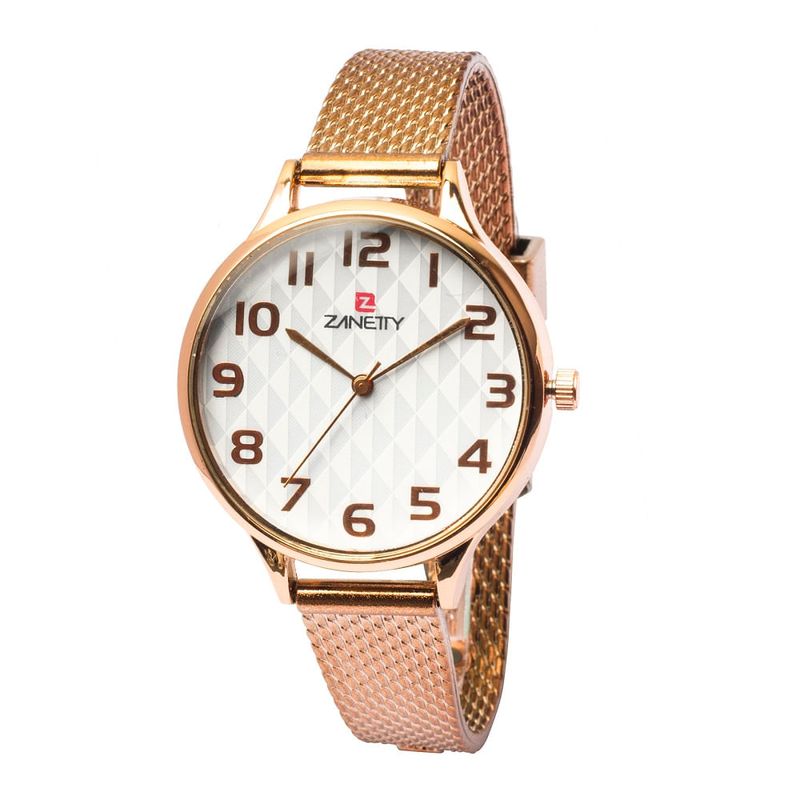 Reloj-Zanetty-2Z076-Analogico-Color-Oro-Rosa