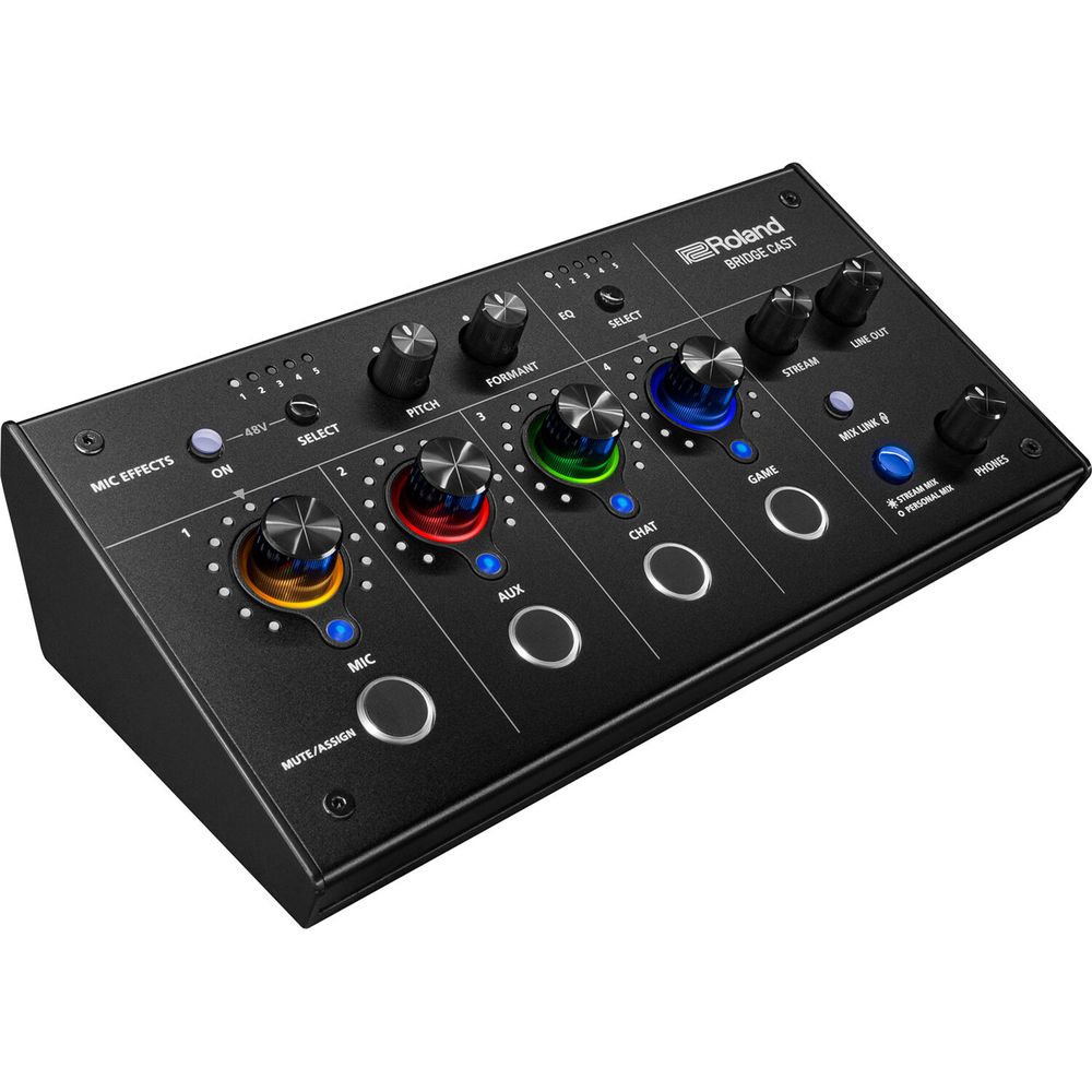 Mixer de Juegos Roland Bridge Cast Dual Bus