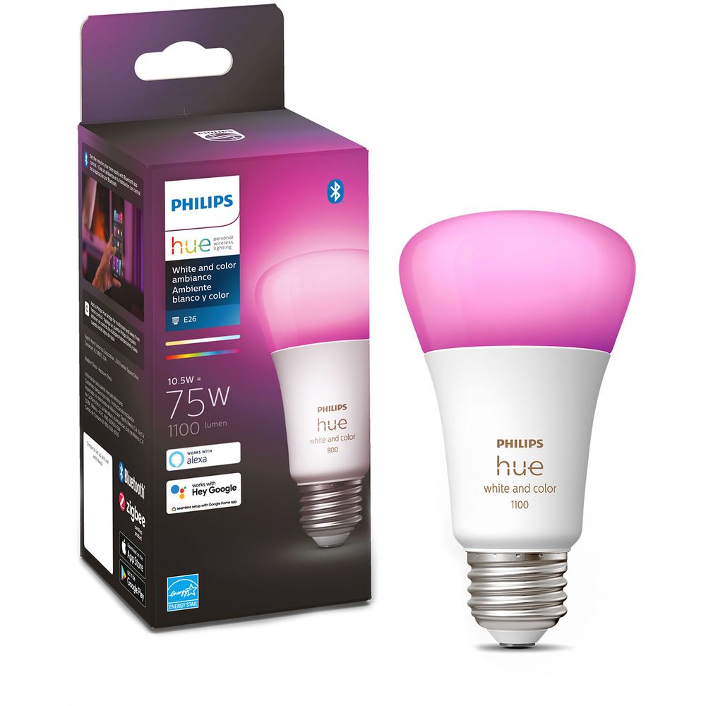 Las nuevas bombillas Philips Hue ya tienen Bluetooth