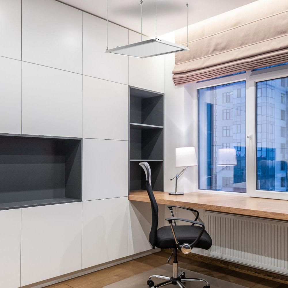 Panel Led Cuadrado Suspendido 40W 60X60 cm Luz Blanca