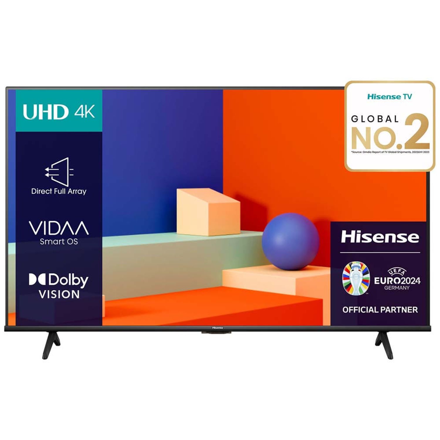 TELEVISIÓN DLED 55 HISENSE 55A6K SMART TV UHD 