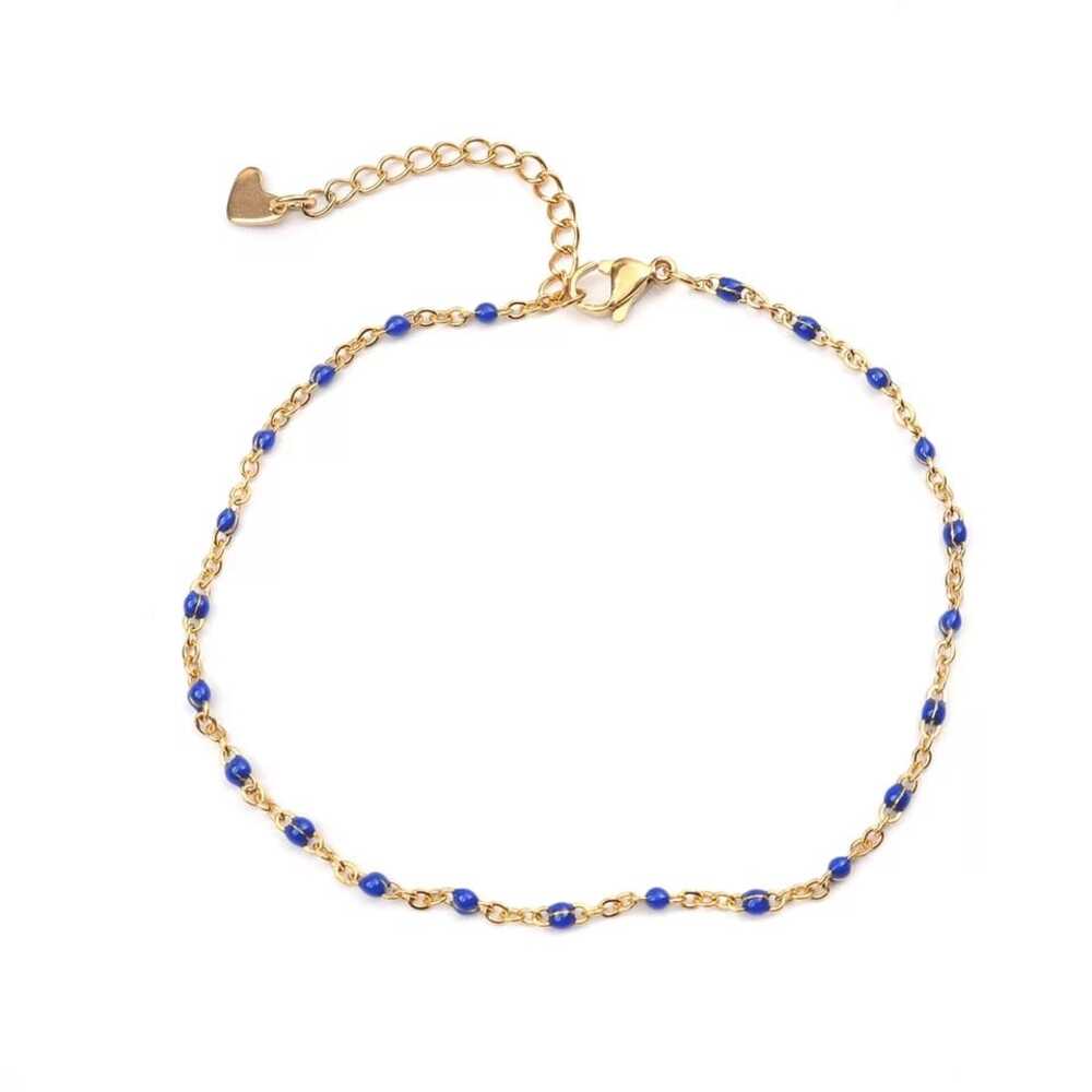 Pulsera Para Pie Andrómeda Azul