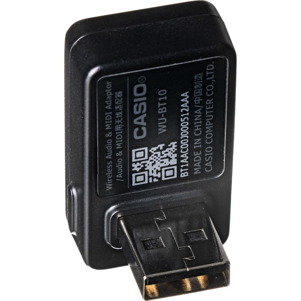 Adaptador Inalámbrico Bluetooth Midi Y de Audio Casio Wu Bt10 para Teclados Casio Seleccionados