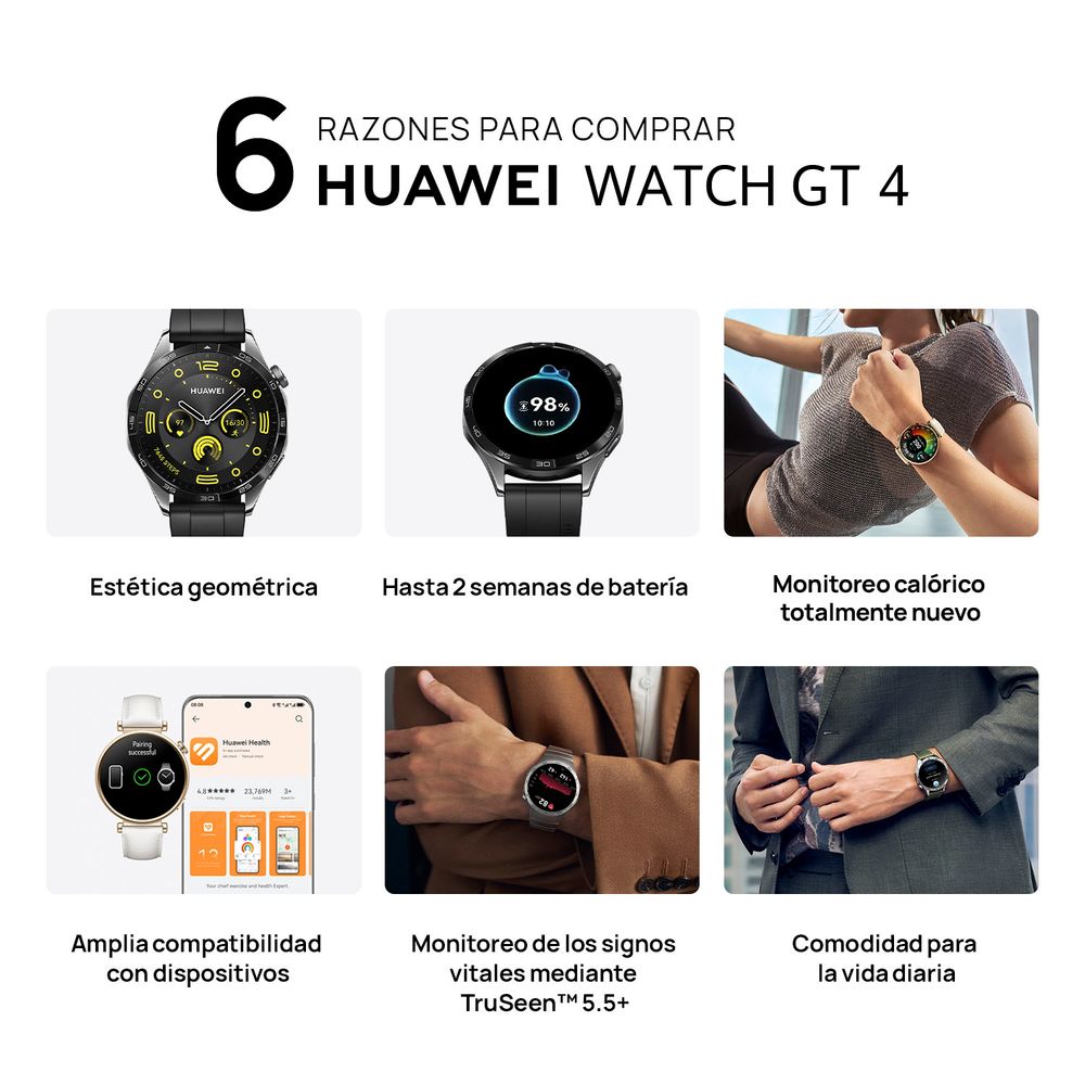Huawei Watch 4 Pro y Huawei Watch 4 características, precio y ficha técnica
