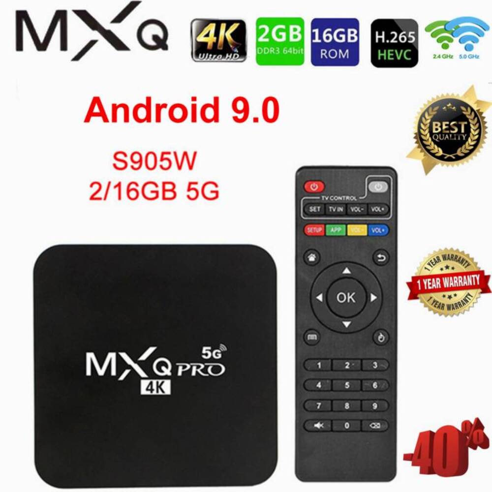 Convertidor De TV A Smart Tv Y Android MXQ 4K Pro