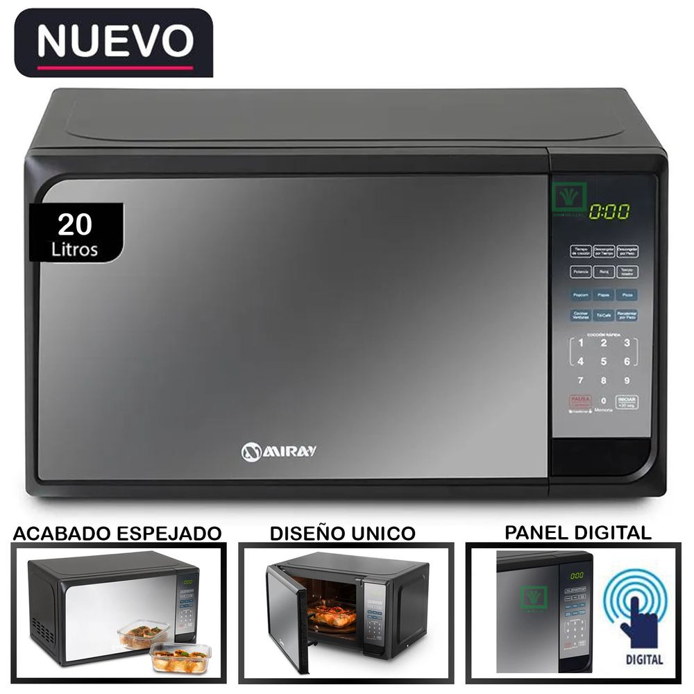 Horno Microondas Miray HMM-20N 20 L