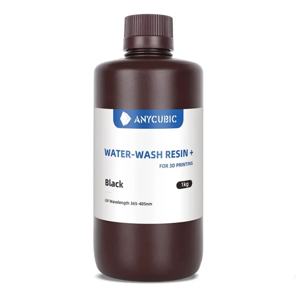 Resina Lavable Al Agua Anycubic 1kg Negro