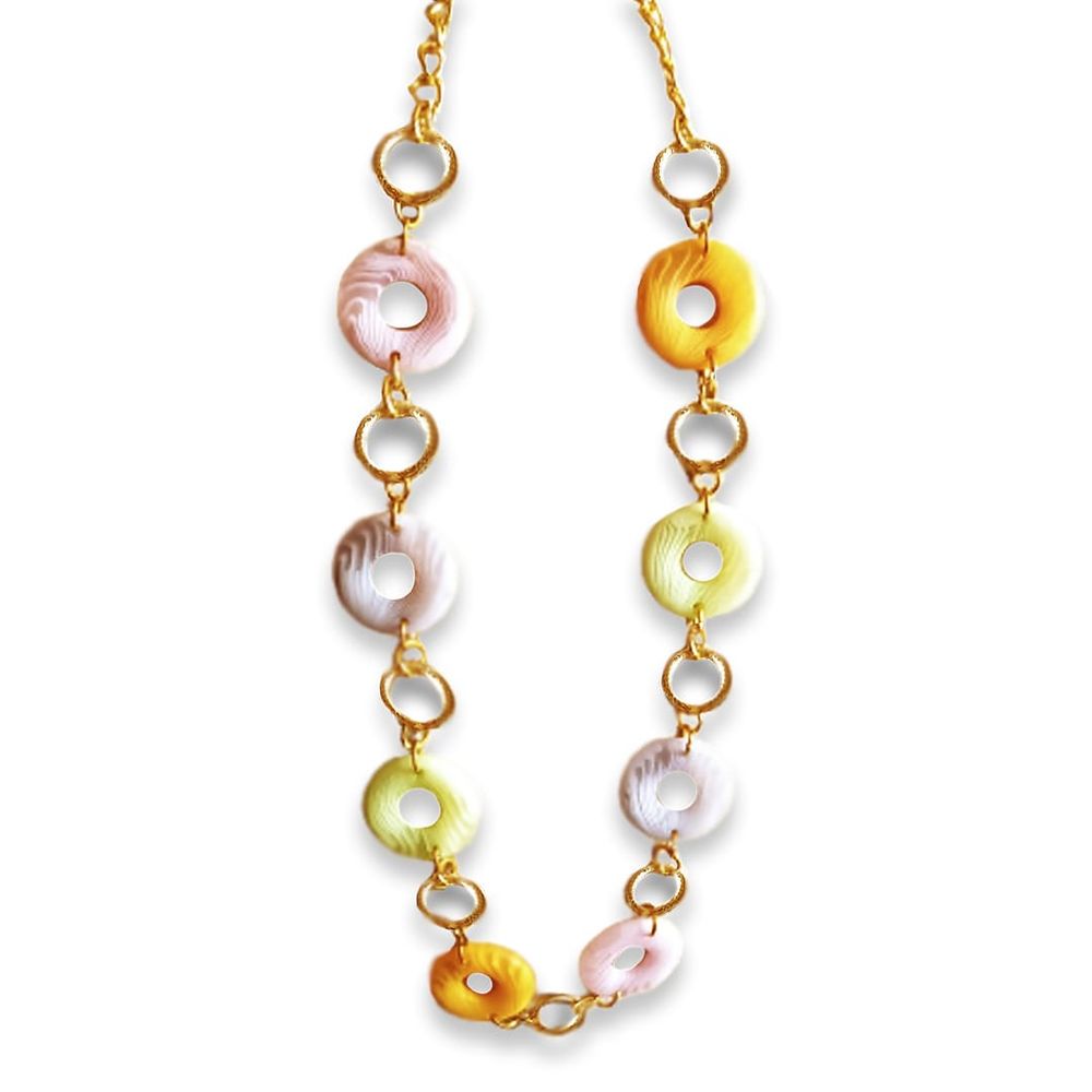 Collar de Accesorios Acrílicos Marialu Creaciones