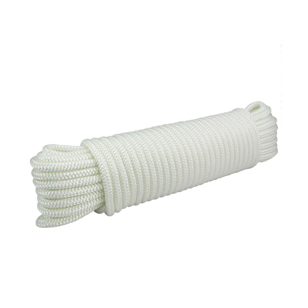Driza Nylon Werken 5mm 3/16' x 25m Blanco Resistente a la Corrosión