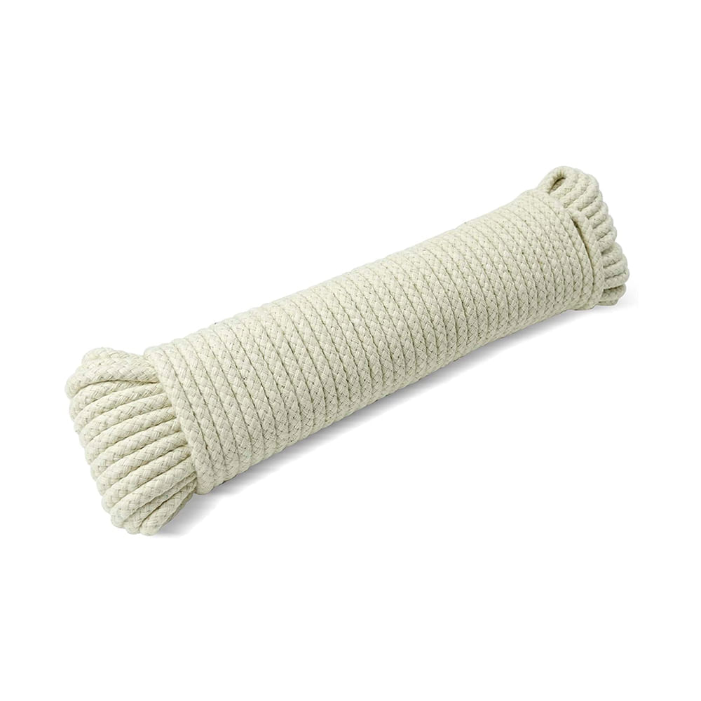 Driza de Algodón Trenza 5mm 3/16 x 30m Werken Blanco