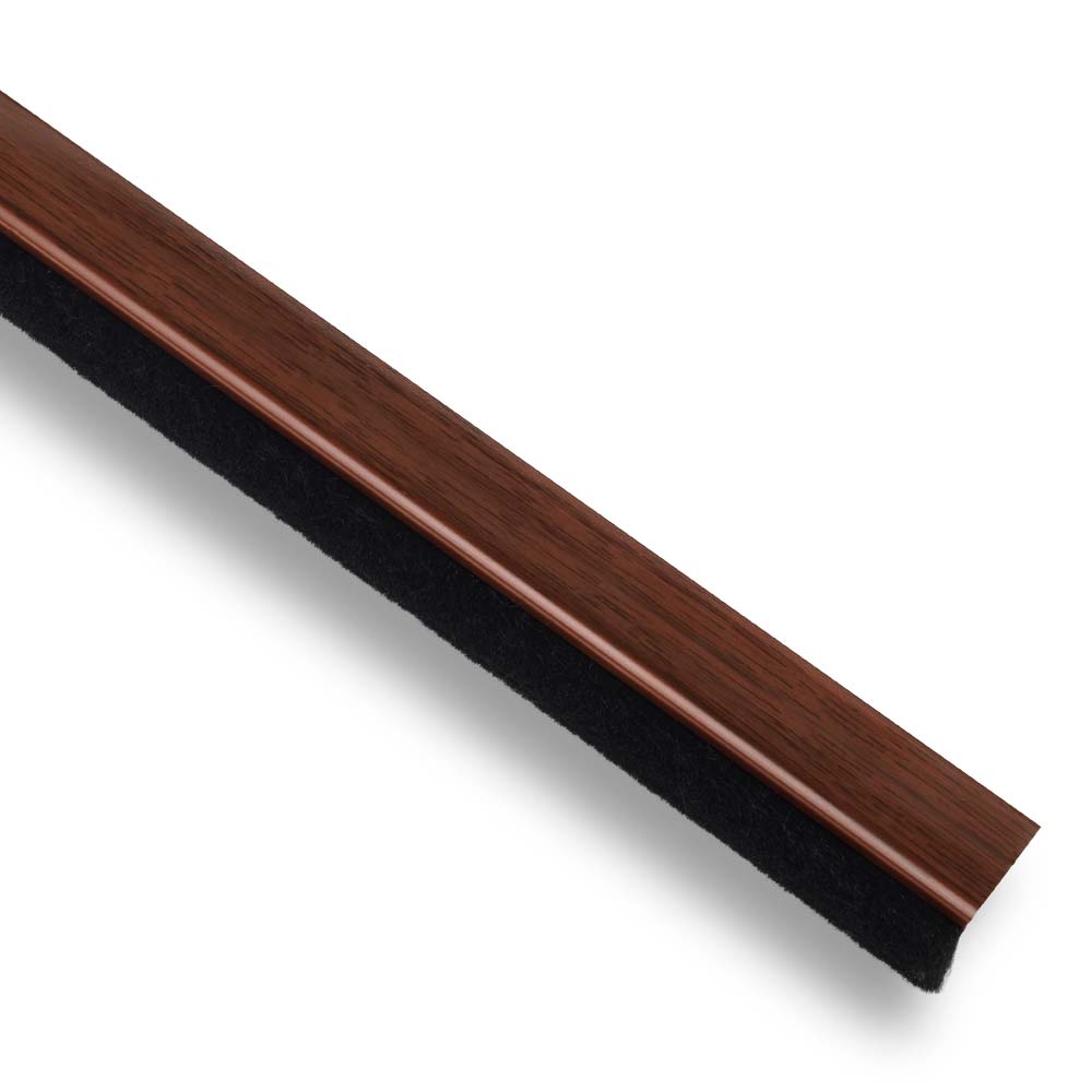 Burlete de Puerta PVC Inofix con Adhesivo Sapelly Oscuro