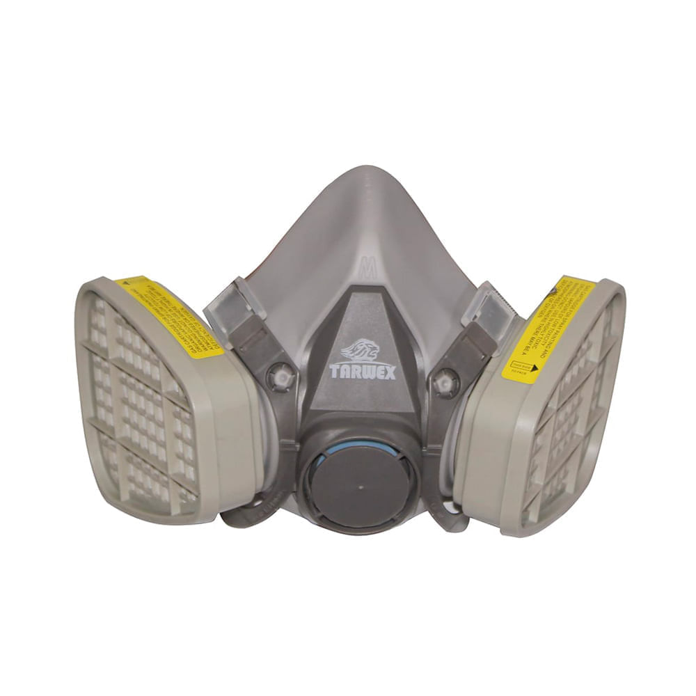 Respirador doble via gases y vapores Tarwex