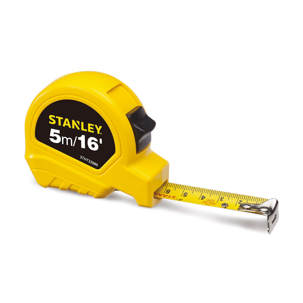 Wincha Básica Stanley Modelo STHT33989840 de 5 m Amarilla