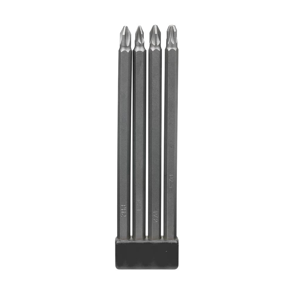 Juego de puntas industriales extra largas x4u KWB